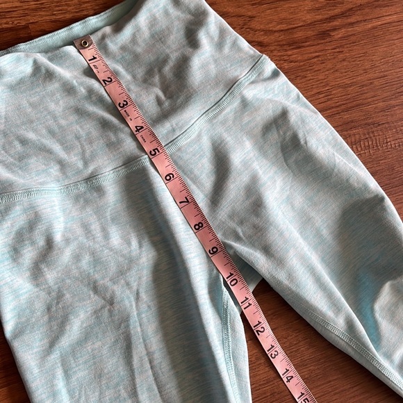 BEYOND YOGA pool blue CROPPED leggings space dye cropped tights crops - Picture 4 of 9